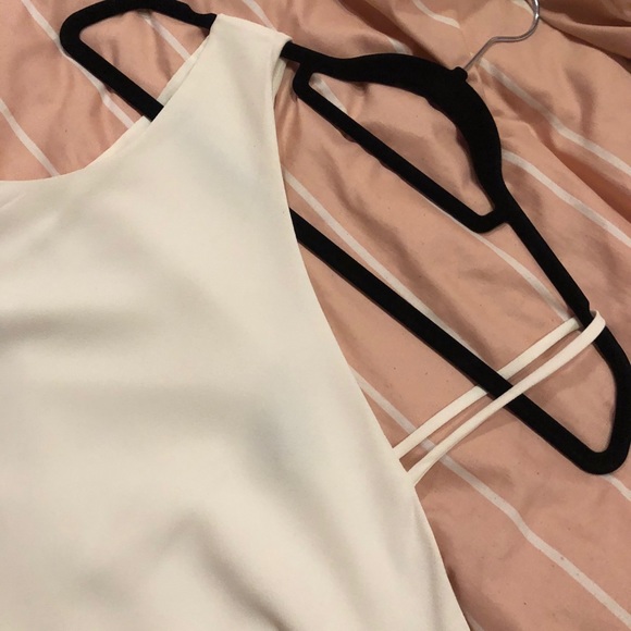 FOREVER21 WHITE DRESS - Picture 3 of 4